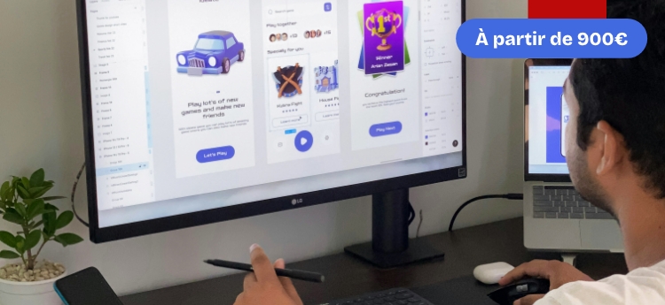 Prestation de création de site web avec One Shift