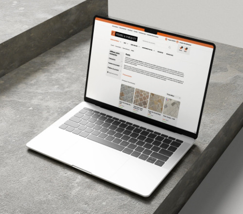 Réalisation de la catégorie ecommerce du site Pierre et Parquet