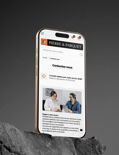 Réalisation du responsive mobile