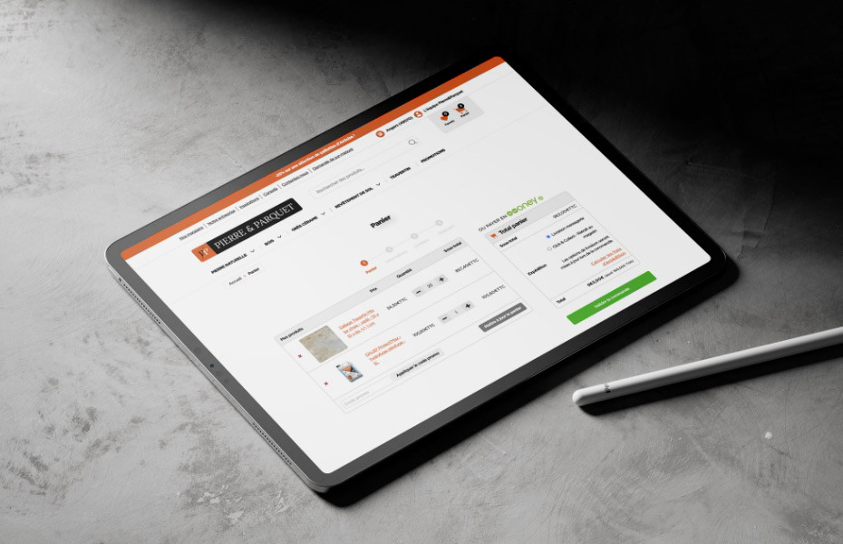 Réalisation du responsive tablette
